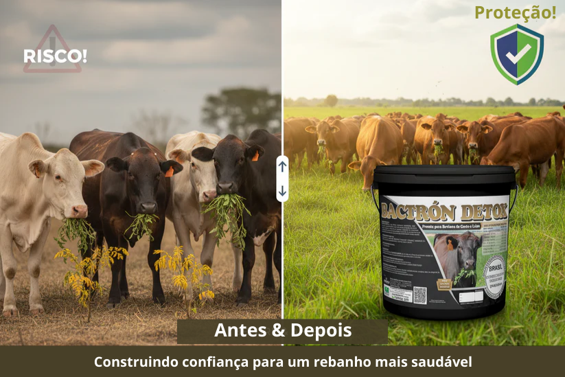 Bactrón Detox® Antitóxico Para o Gado Contra Plantas Tóxicas  10 Kg