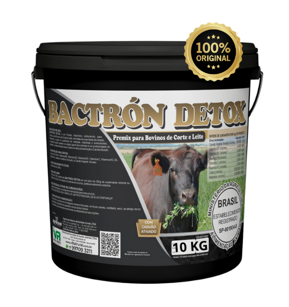 Bactrón Detox® Antitóxico Para o Gado Contra Plantas Tóxicas  10 Kg