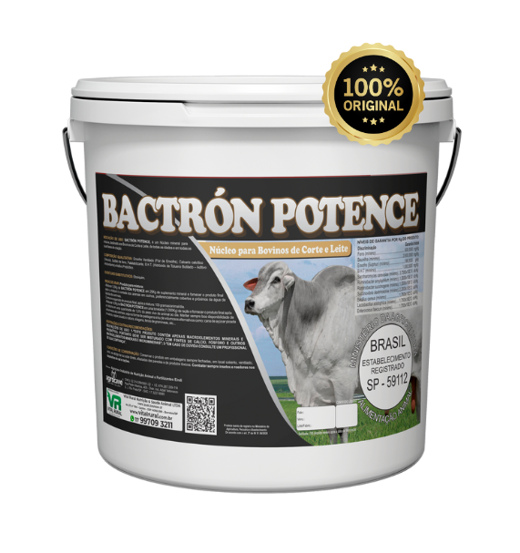 Bactrón Potence® Contra Carrapatos Balde 10 Kg
